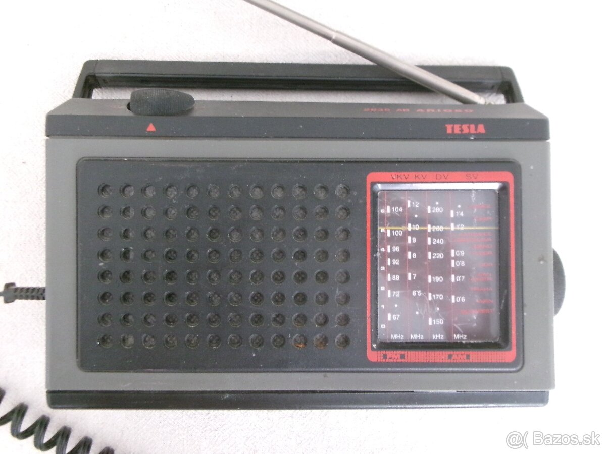 Rádio TESLA 2836 AB ARIOSO.