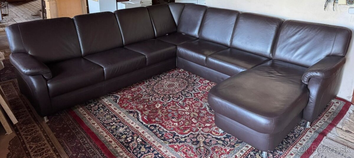 Moderní kožená sedačka do Účka, 4976