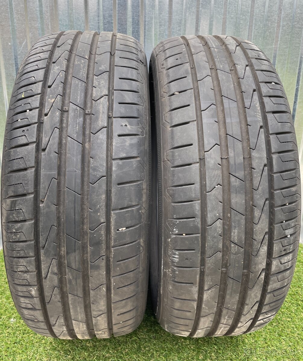 2ks Letné pneumatiky Hankook 205/55 R17