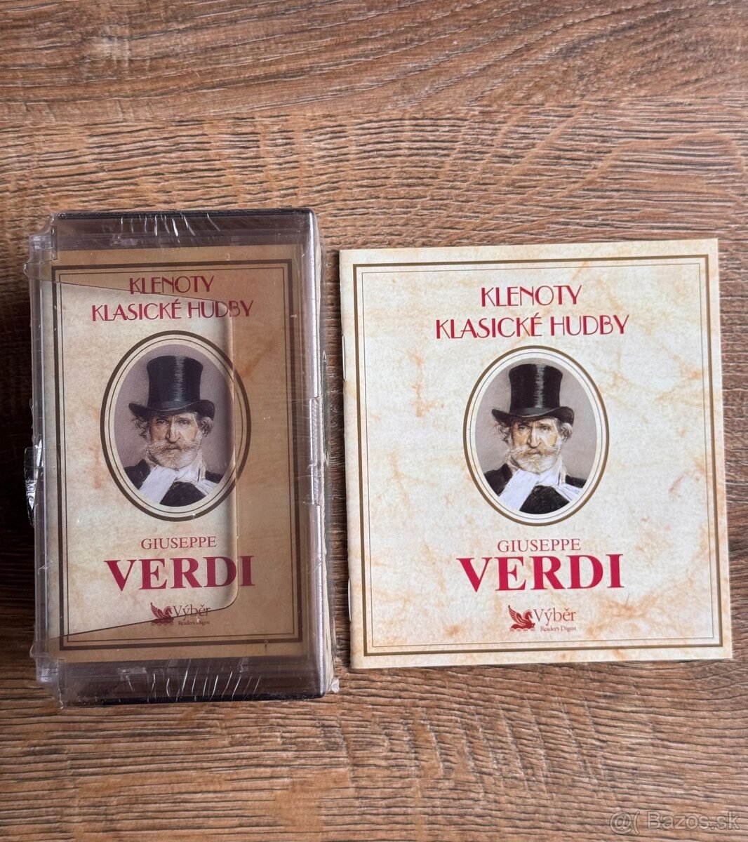 sada 3 ks audio kazet (MC) Giuseppe Verdi