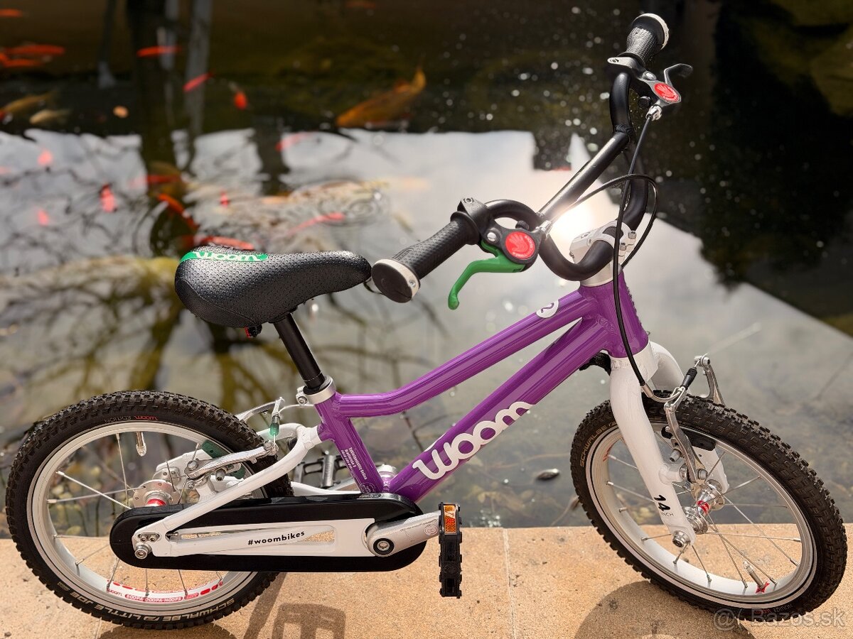 Krasny bicykel Woom 2