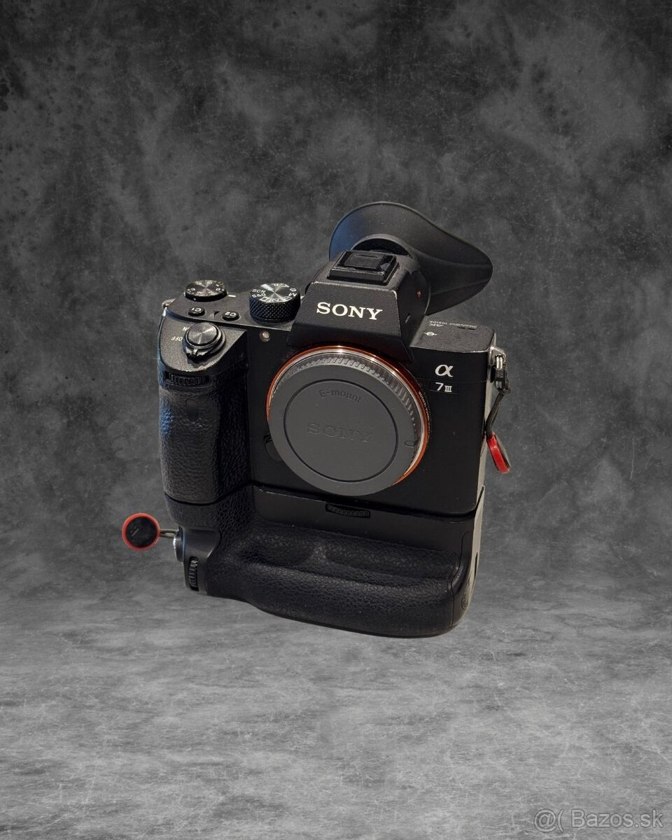 Sony A7iii + Meike MK-A9 Pro Batériový Grip