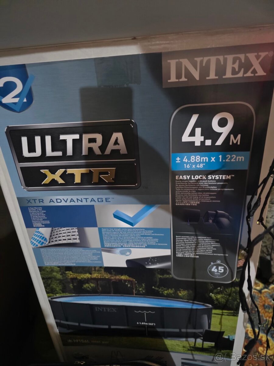 Predam bazén Intex ultra XTR