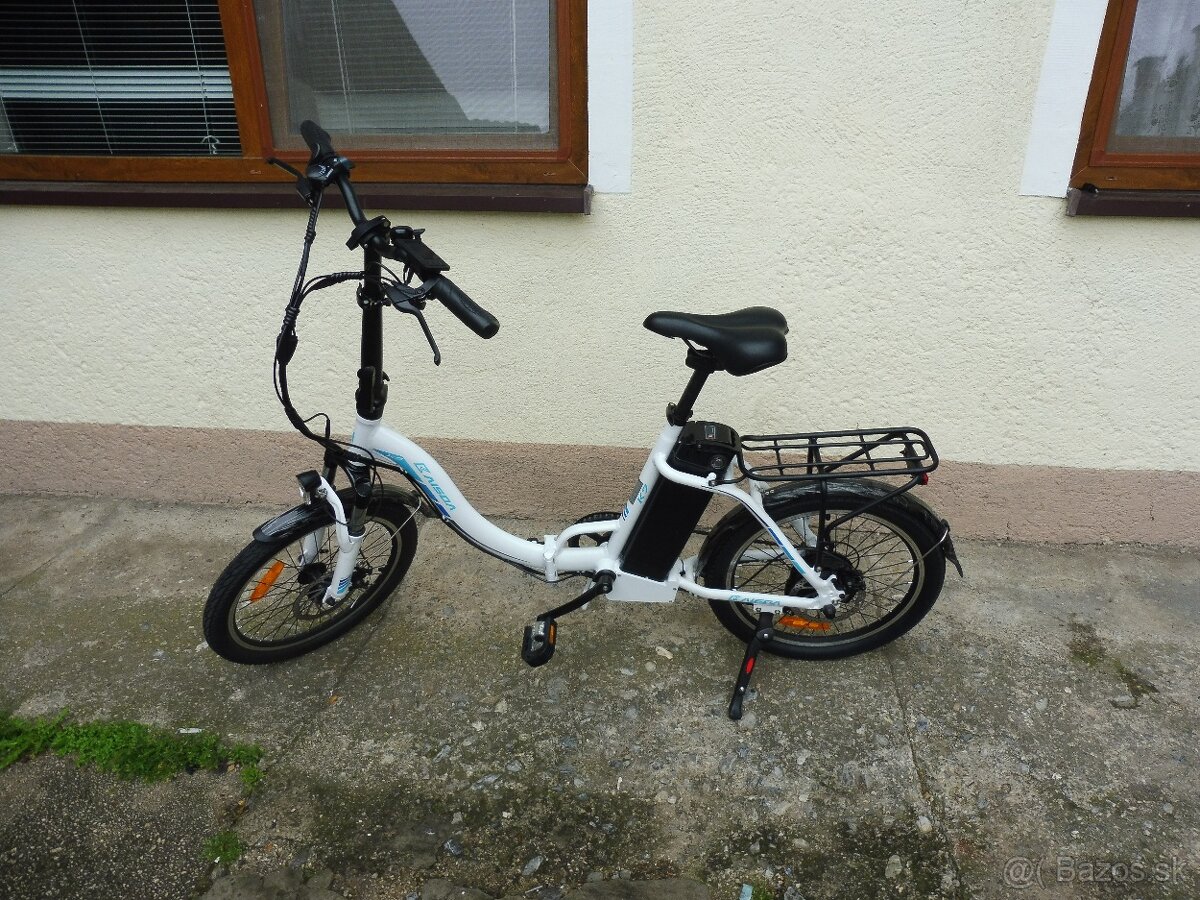 skladací elektrobicykel