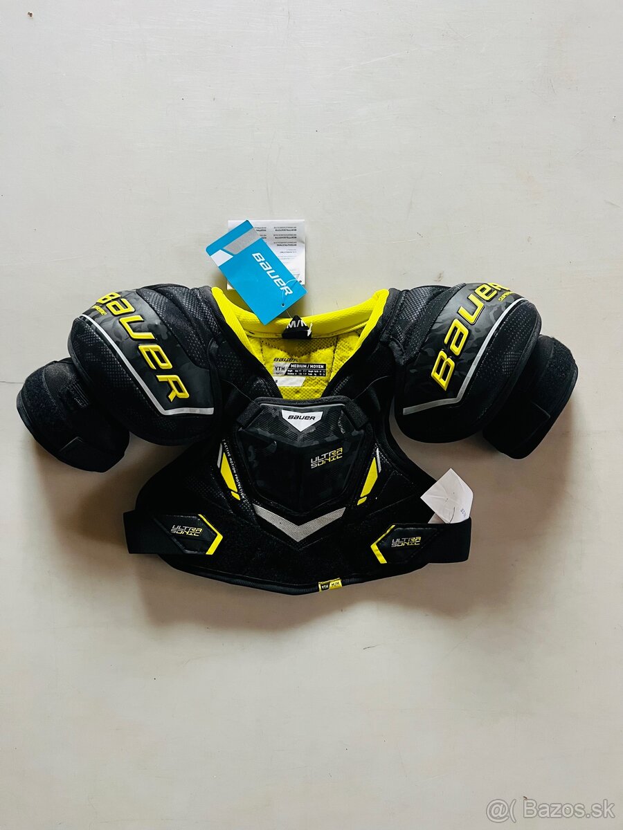 Predám chrániče ramien Bauer Ultrasonic Yth nové