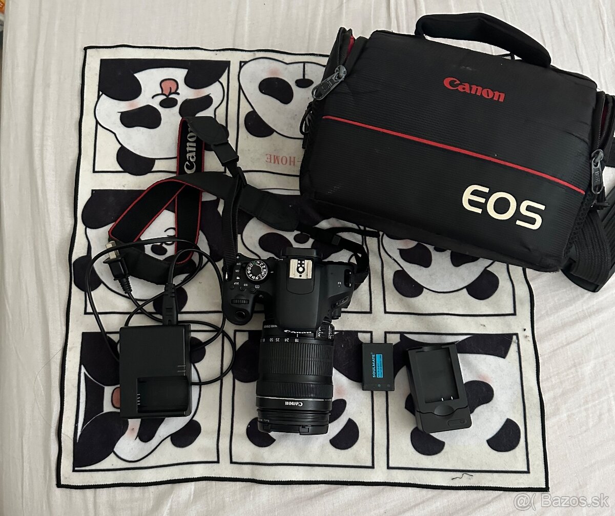 Canon eos800d + 18–135mm objektív Excellent condition