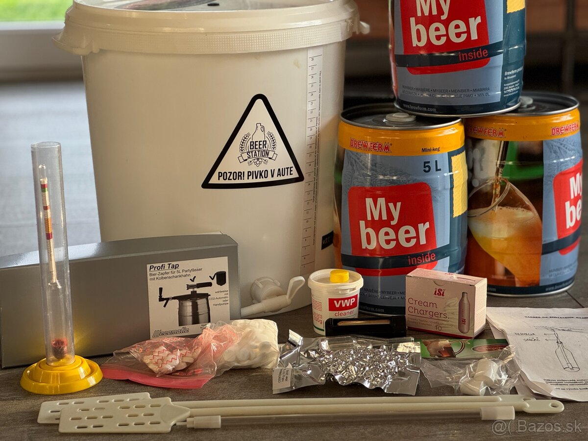 Homebrewing sada na varenie domaceho piva