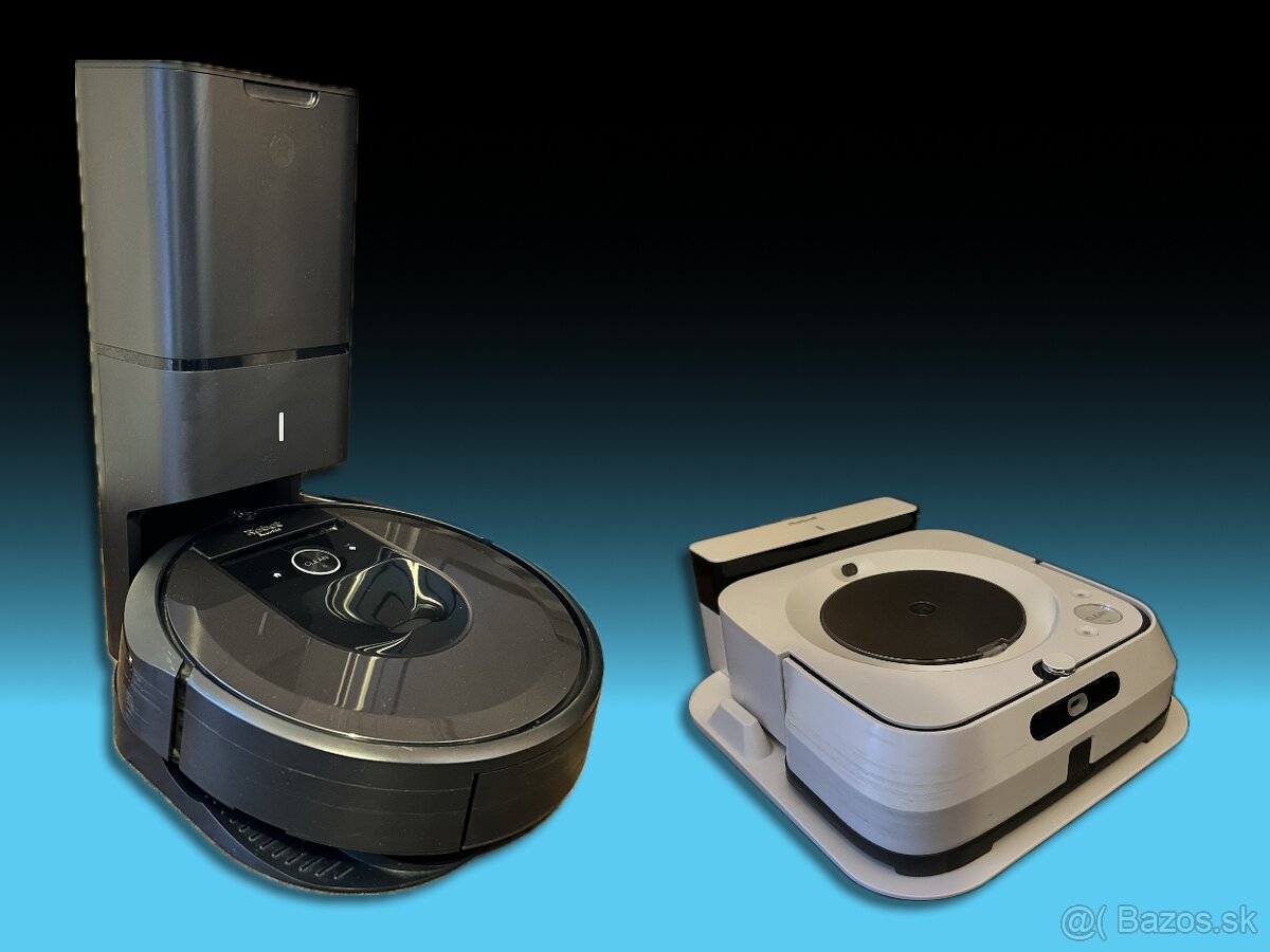 iRobot Roomba i7+ a Braava Jet M6