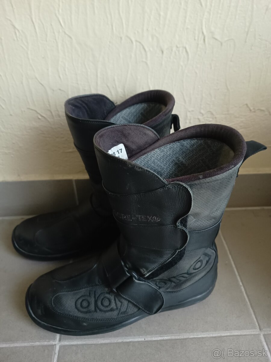 kvalitne kozene cizmy DAYTONA Burdit XCR gtx vel. 43