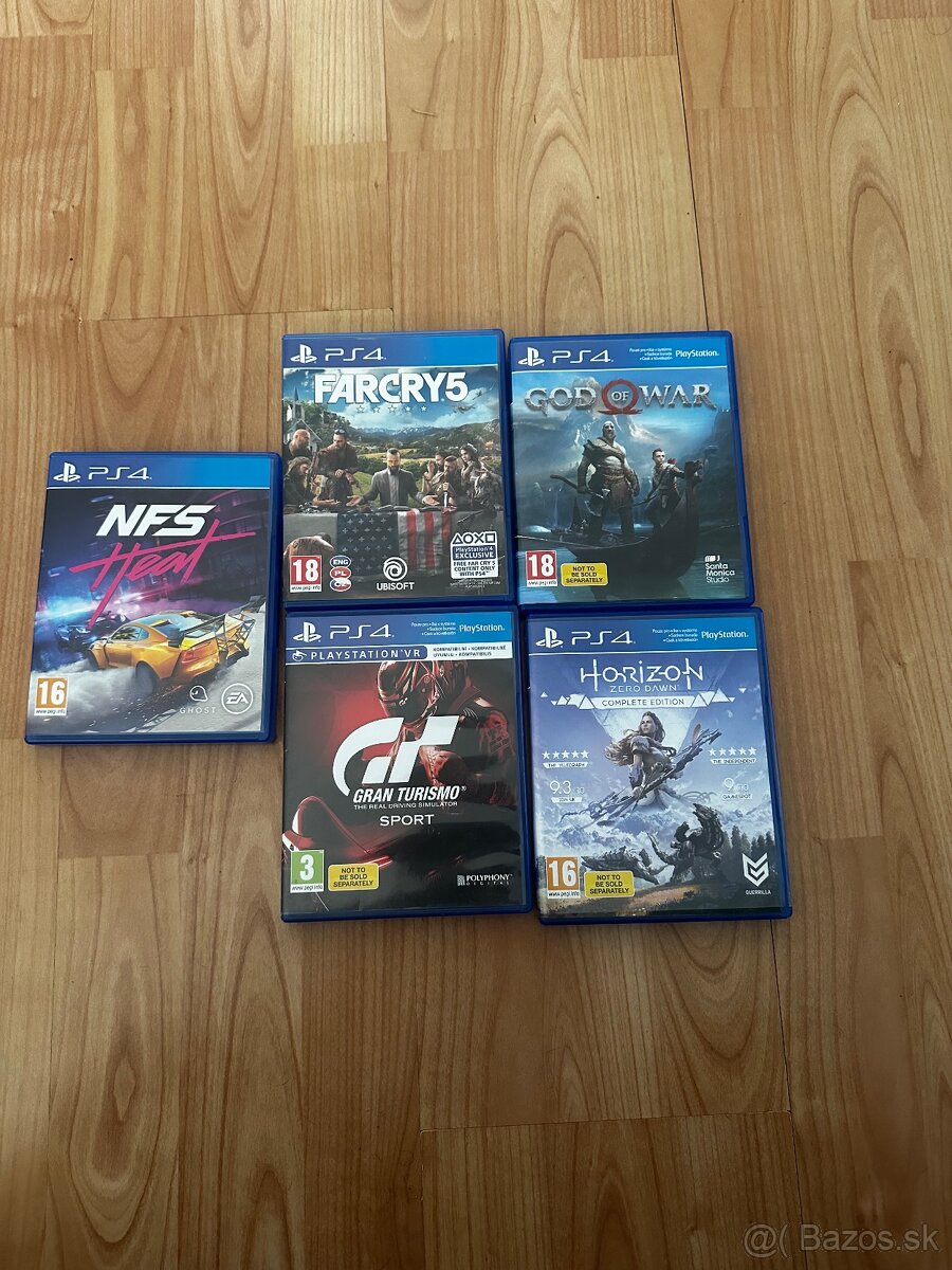 Predám tieto hry na ps4