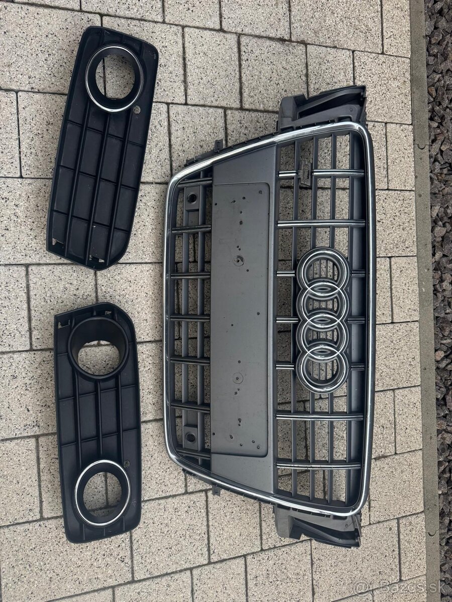 Audi s5 B8 gril a kryt hmloviek