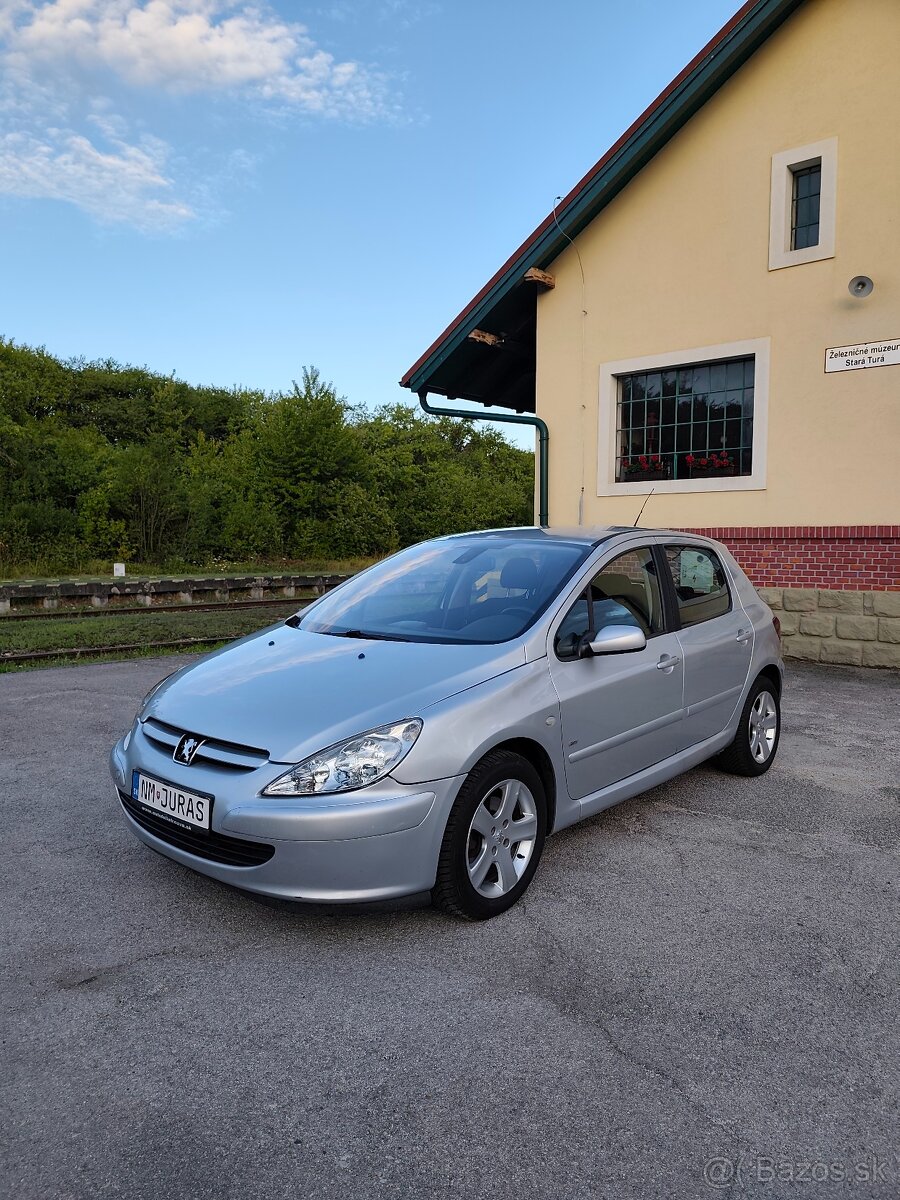 Peugeot 307, 1.6HDi, 80KW, 2004