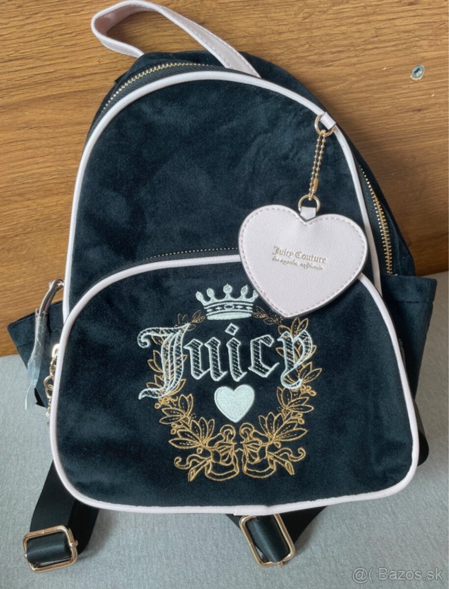 Juicy Couture ruksak – čierny , nový s visačkou