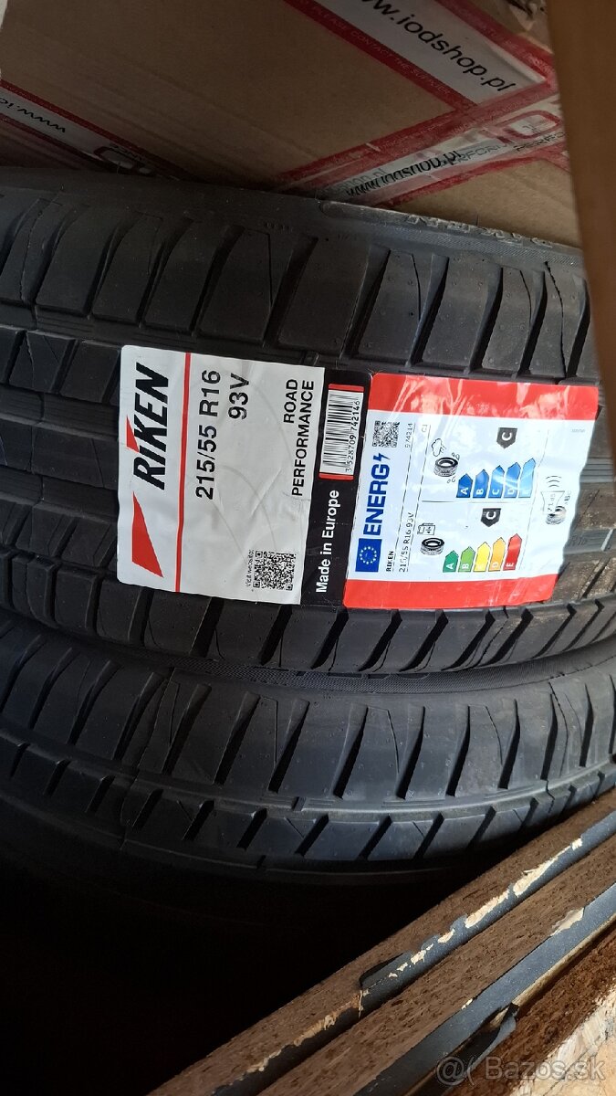 Pneumatiky Riken 215/55r16 93V