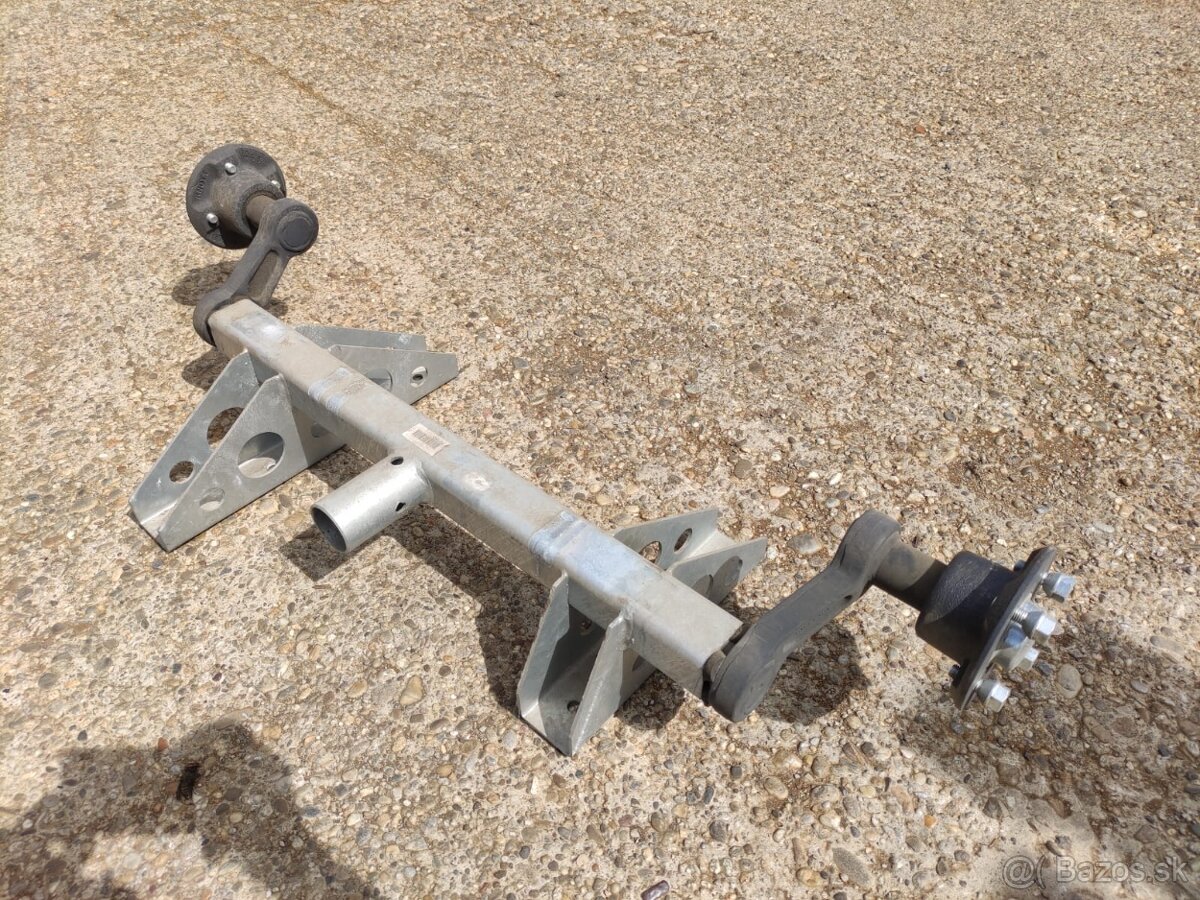 Knott VG 7 naprava na vozik, nebrzdena, vysoke konzoly