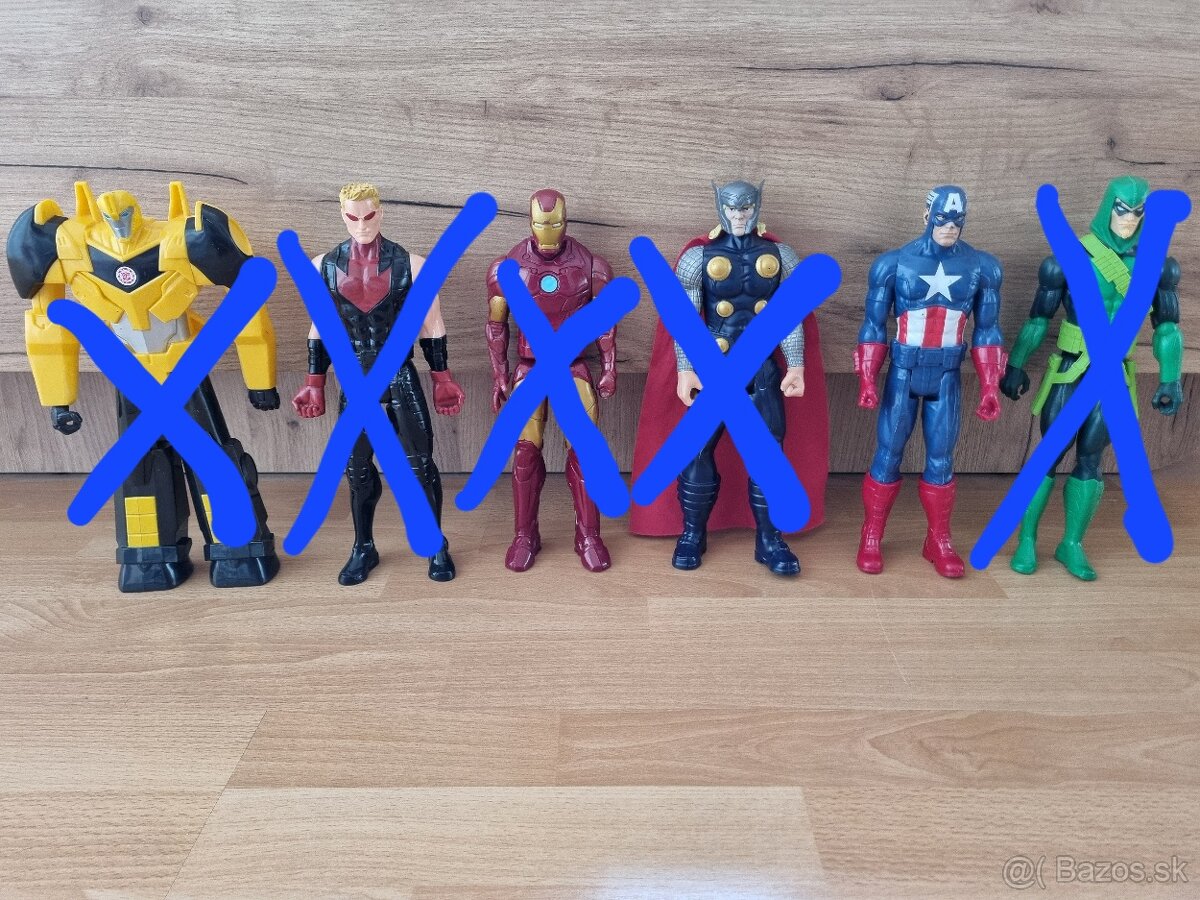 Figúrky Avengers, výška 30 cm