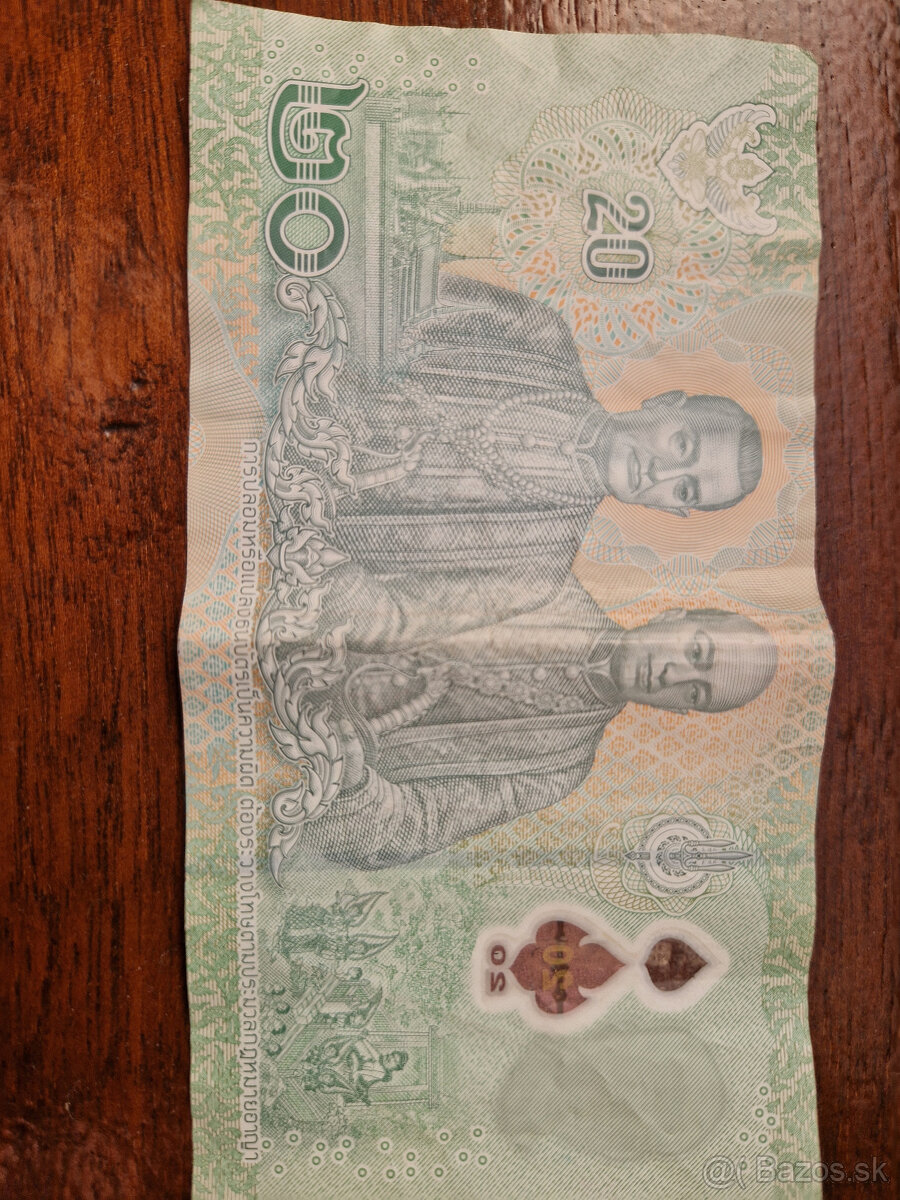 bankovka 20 Bahti