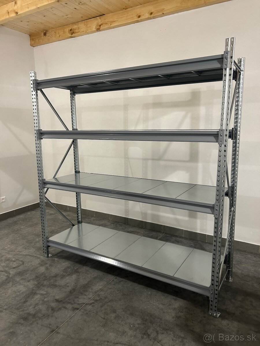 Policovy regál pozinkovaný, priemyselný