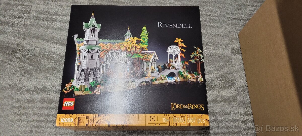 Predam LEGO Icons 10316: Lord of the Rings Rivendell NOVE