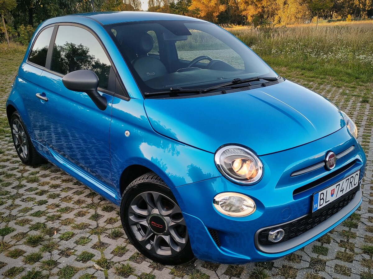 Fiat 500 S 2017 - 1.2 51Kw - Automat - Nová STK/EK