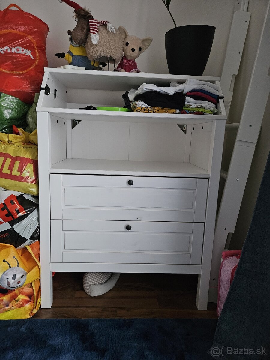 Predam prebalovaci pult