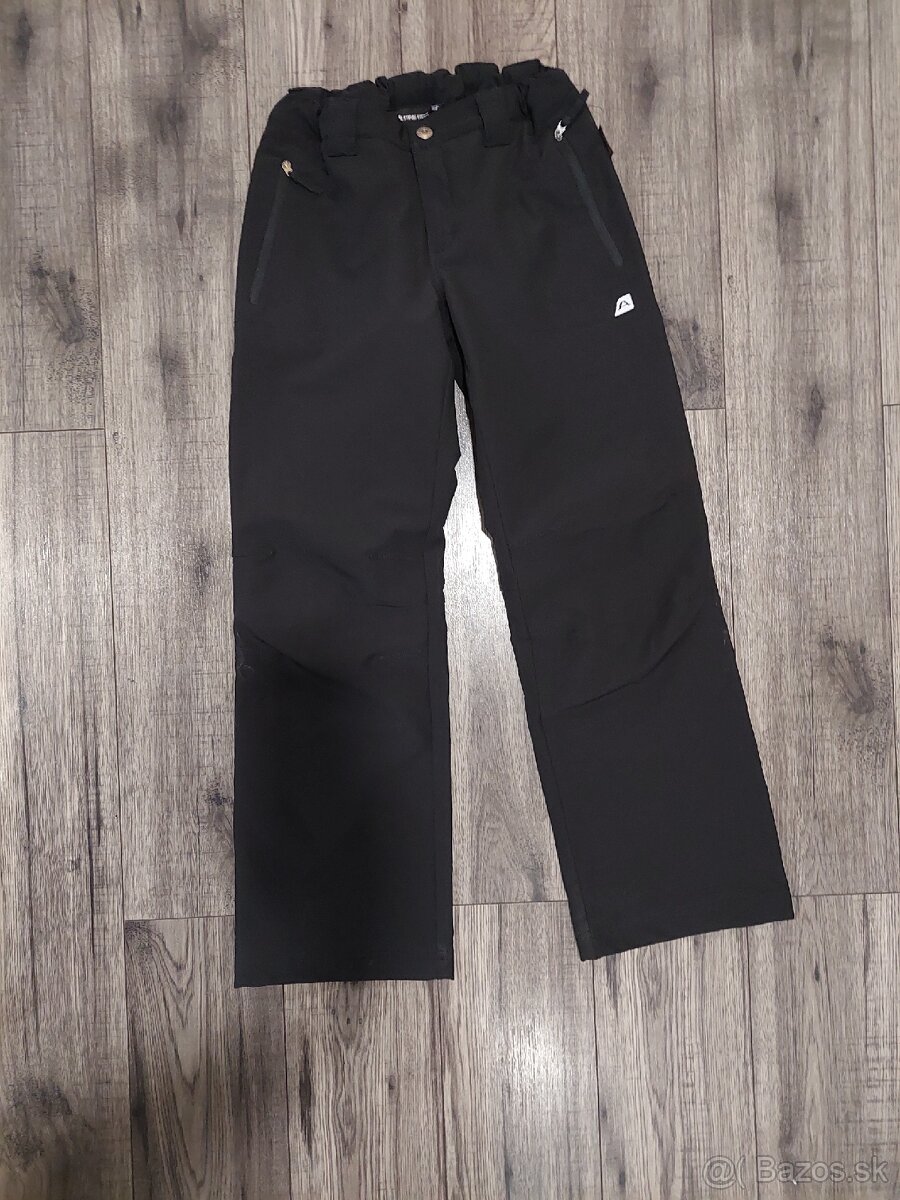 Zateplené turistické nohavice AlpinePro veľ.152/158