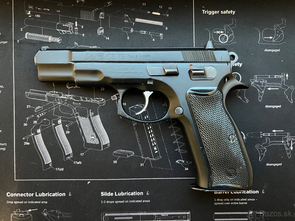 Predám CZ 75 9mm Luger