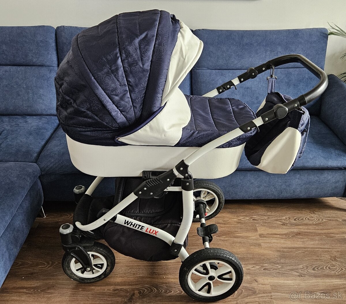 Kočík RAF-POL White Lux