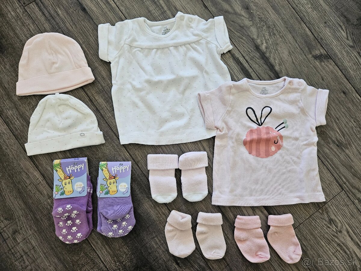 Balíček oblečenia pre dievčatko veľ. 56