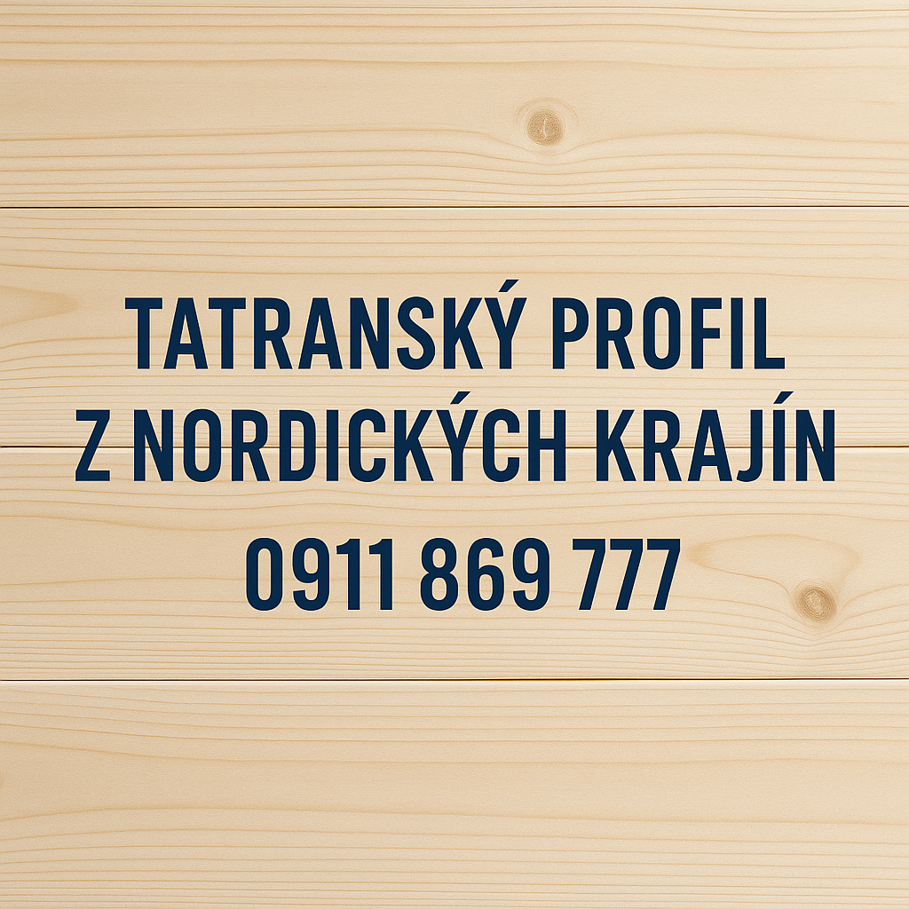 Tatranský obklad, dlážkovica z nordických krajín
