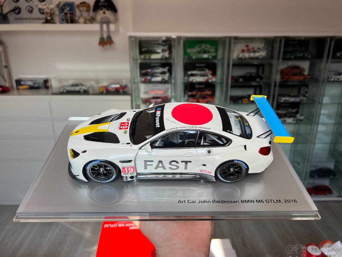 ART CAR John Baldessari BMW M6 GTLM 2016 1:18
