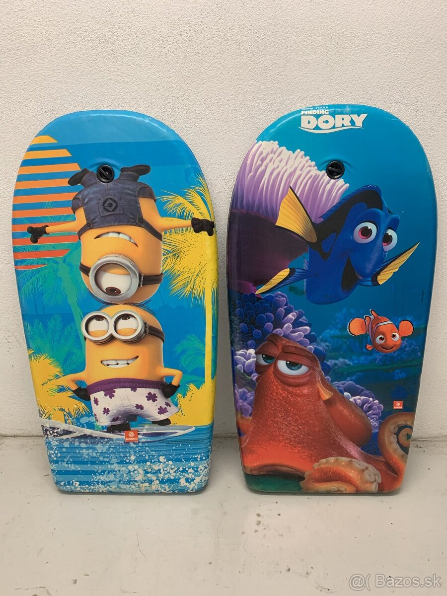 Detský surf Minions a Dory