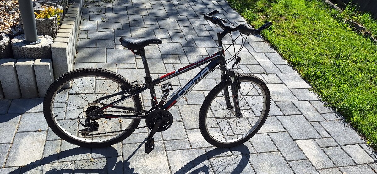 Horsky bicykel dema