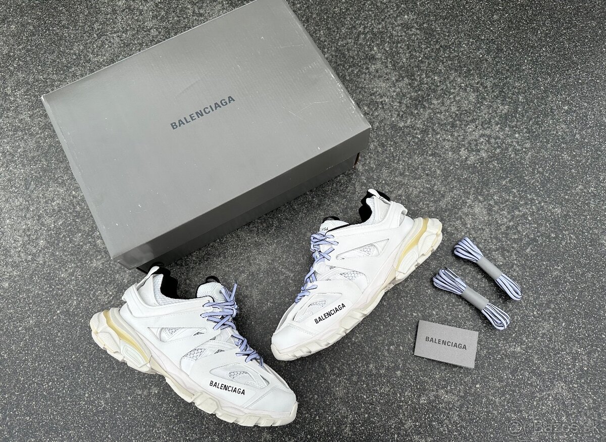 Balenciaga track white black tenisky
