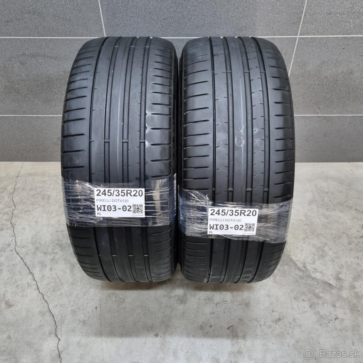 Letné pneumatiky 245/35 R20 PIRELLI DOT4120