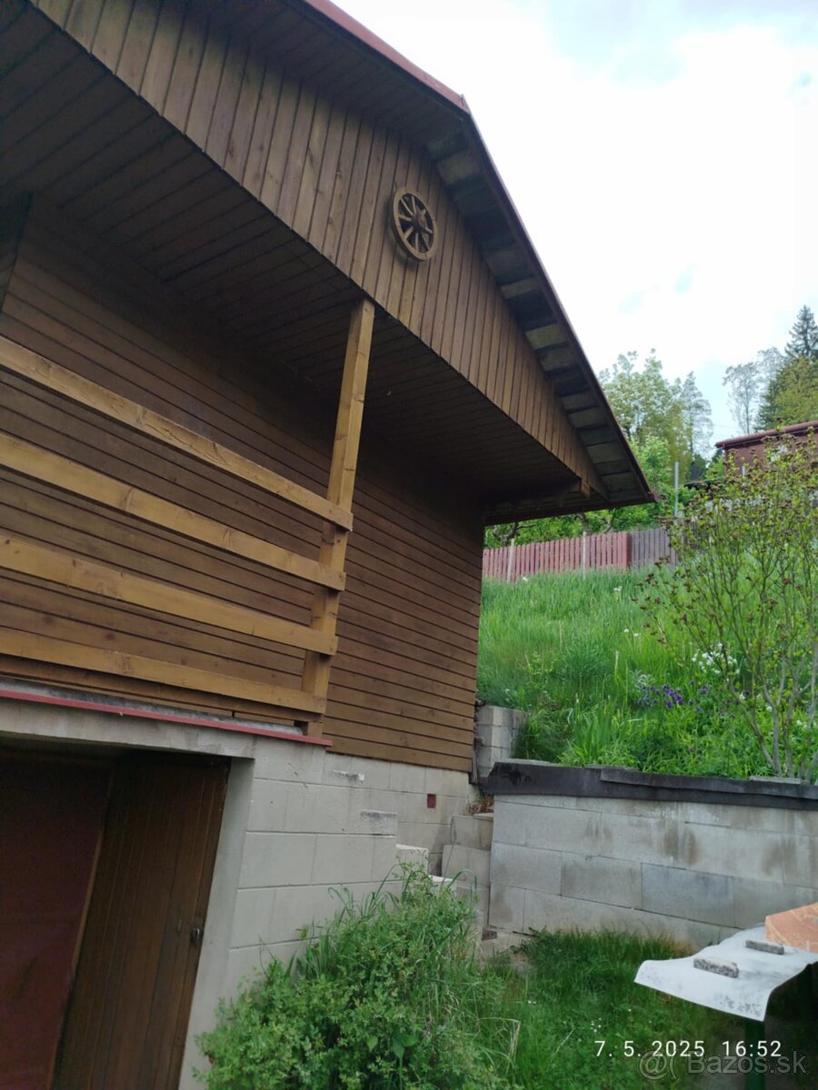 Prenajmem dlhodobo alebo alebo predám chatu so záhradou