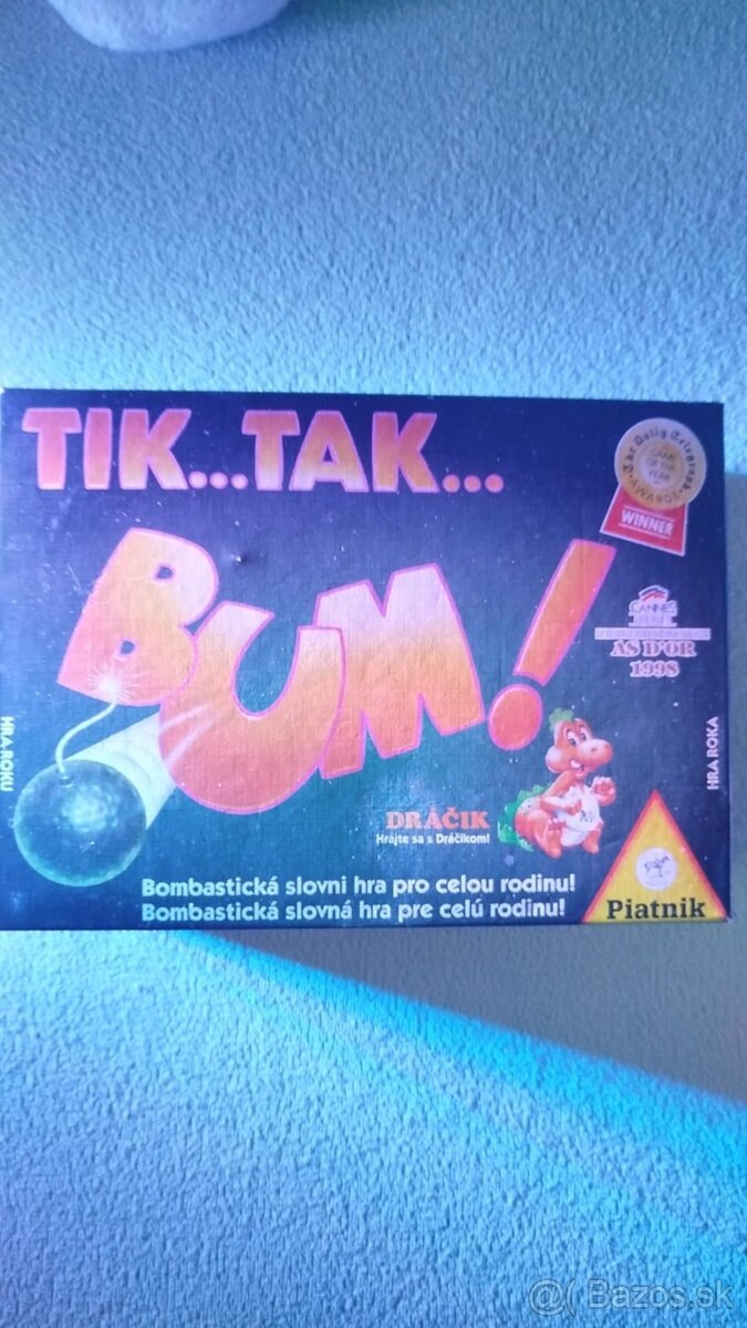 Tik Tak bum- detská hra