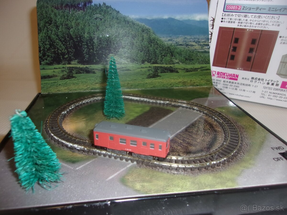 Predám mini krajinku s vláčikom Z: 20 x 17 cm