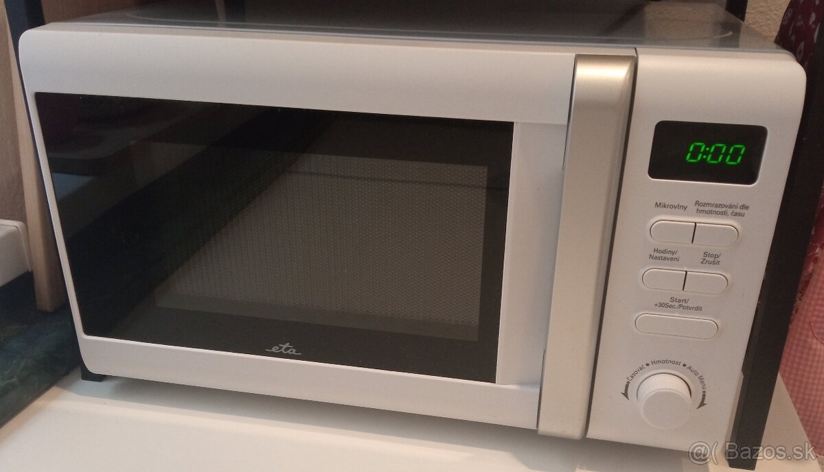 🍽️ Predám mikrovlnnú rúru ETA 1208 90000 – Biela