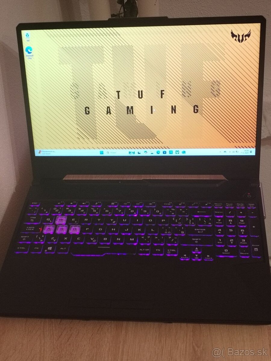 Notebook ASUS TUF Gaming F15 – i5, GTX 1650 Ti, 8GB RAM