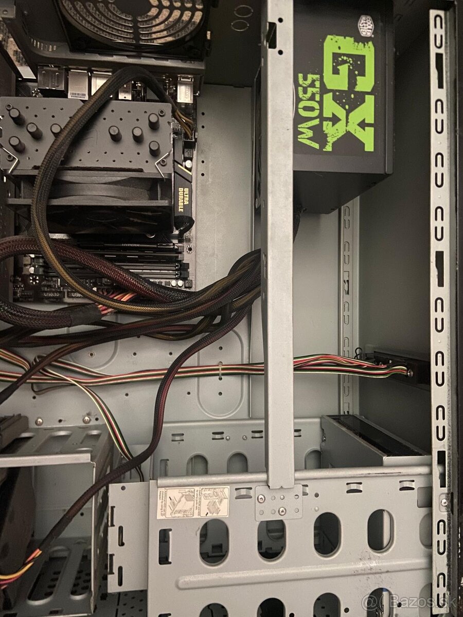 Herný PC RX 580 8GB, i5 7600k 3,8 GHz, 16GB RAM, 1TB SSD