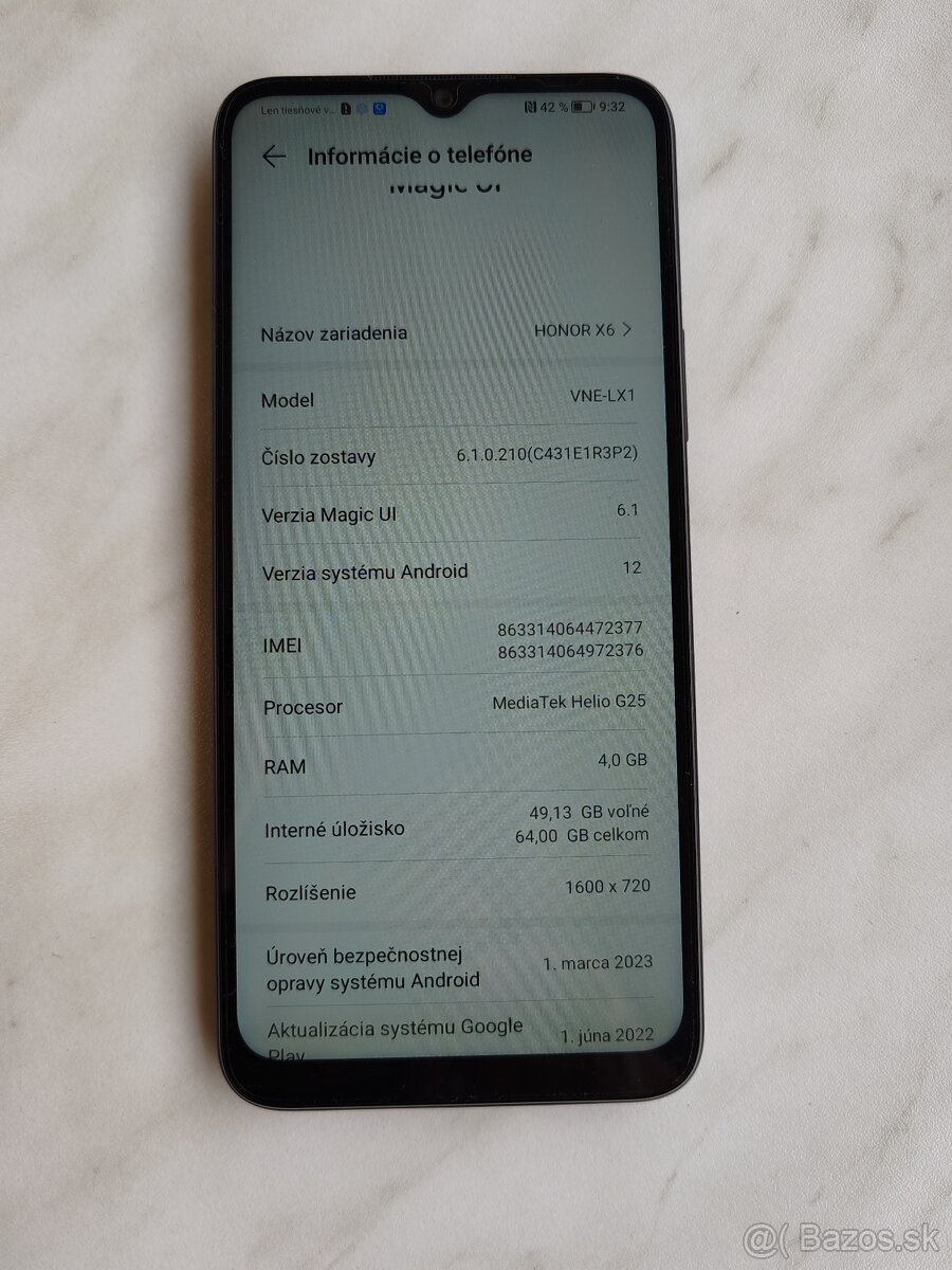 Redmi note 13 zelený 128GB
