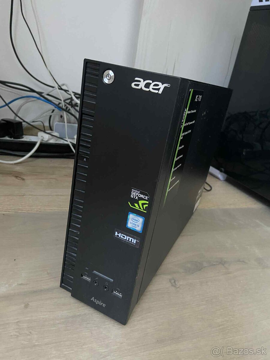 Acer Aspire XC-710 – starší, ale funkčný počítač