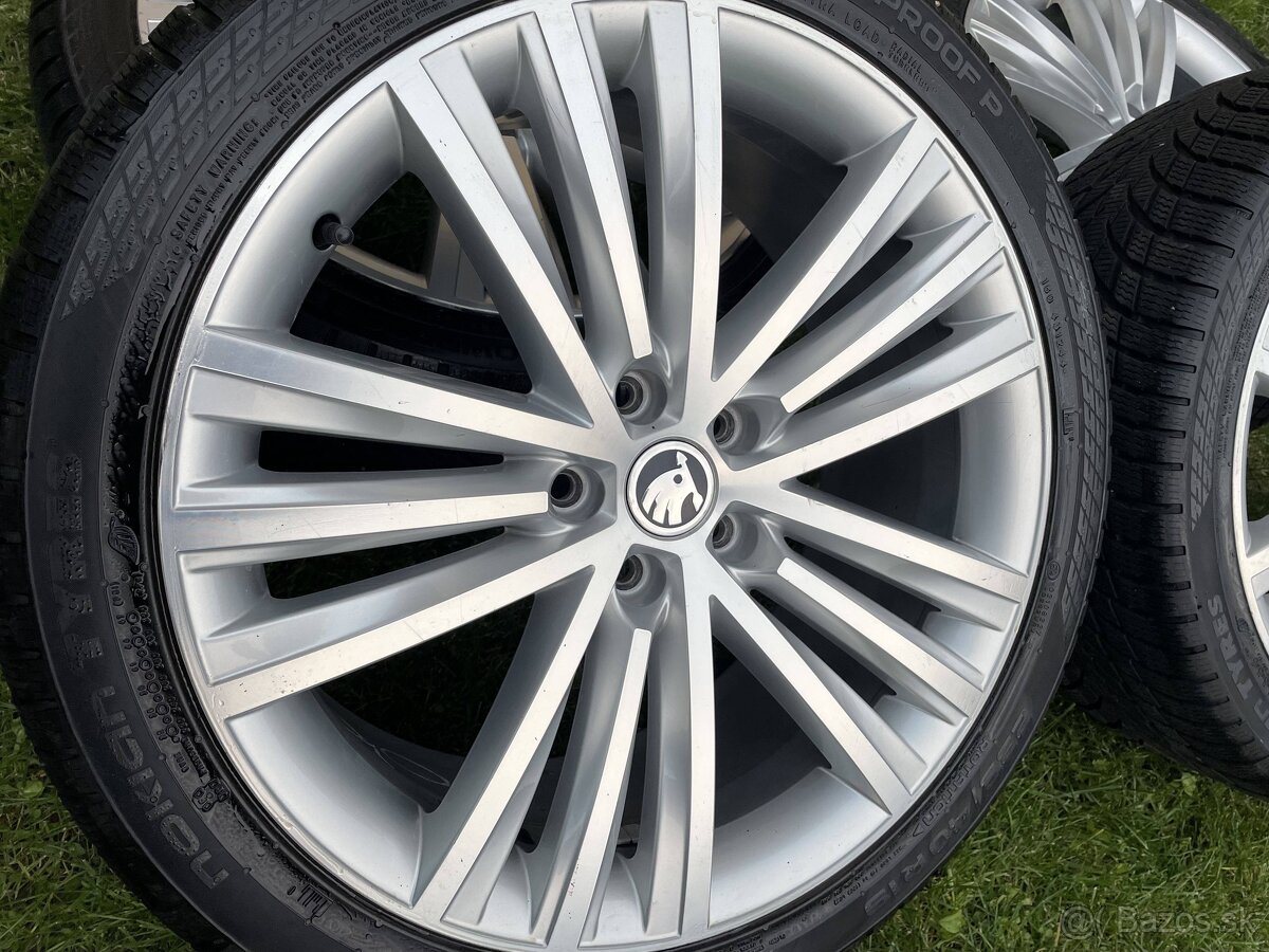 SIRIUS Silber orig.skoda Superb 3V 5x112 8j x19 ET 44 V