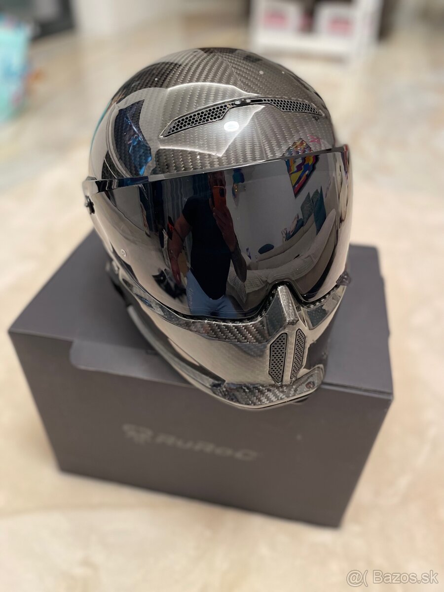 Ruroc Atlas 4.0 Liquid Carbon L/XL