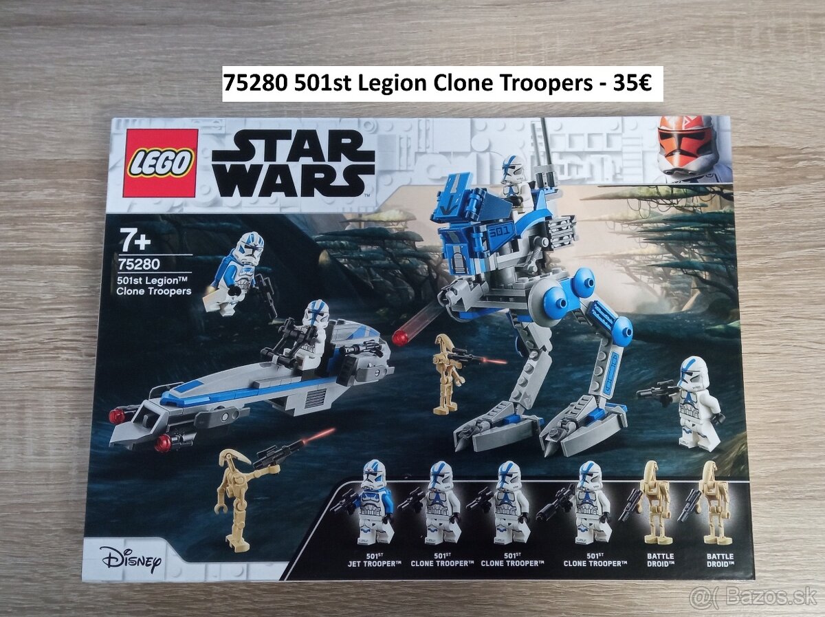 Predám nové Lego Star Wars sety