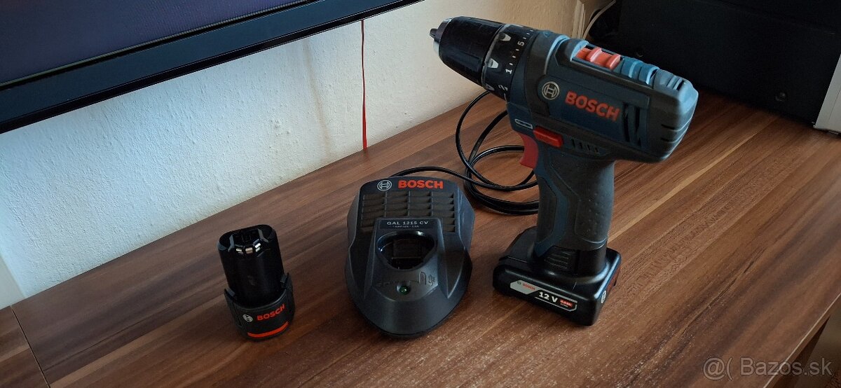 Bosch Professional GSR 12V + 2 batérie + nabíjačka