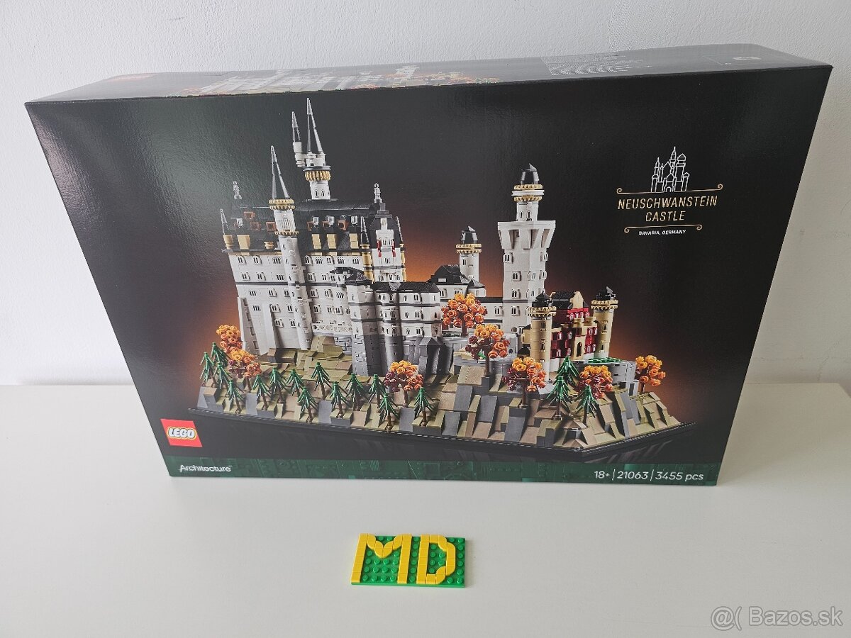 LEGO Architecture 21063 Zámok Neuschwanstein