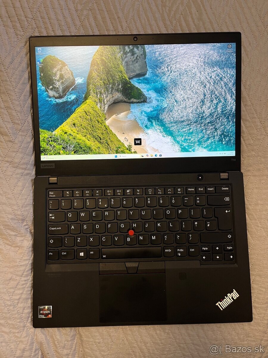 Lenovo thinkpad t14 14"/ryzen 5 4650u (6/12)/16/250/backlit