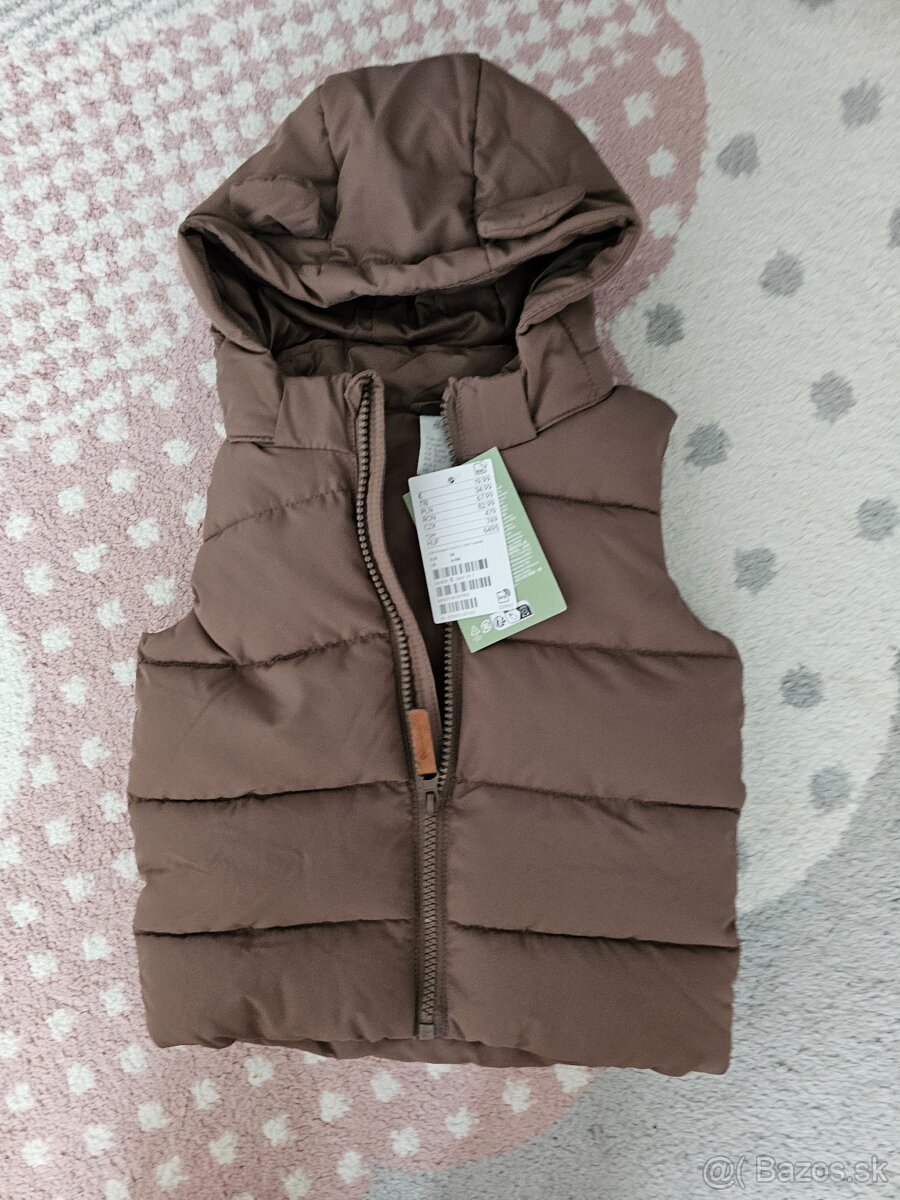 Detská vesta H&M veľ. 74 ( nová)